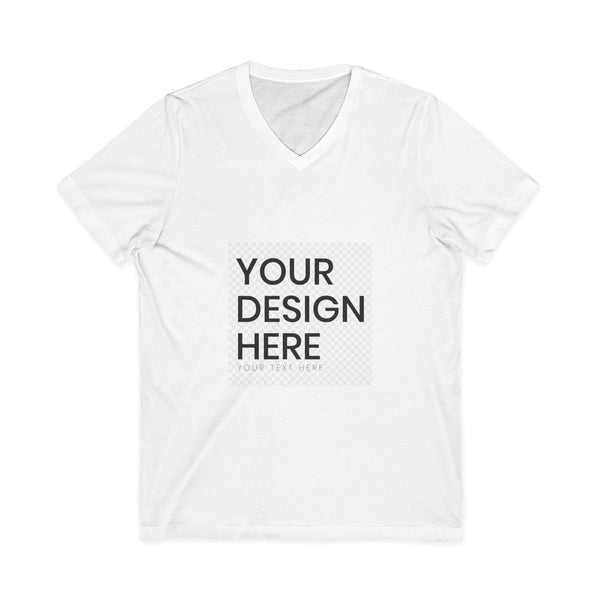 Customizable Men's V-Neck Tee - Personalize Your Style